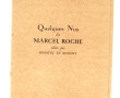Marcel ROCHE - "Quelques nus", recueil d