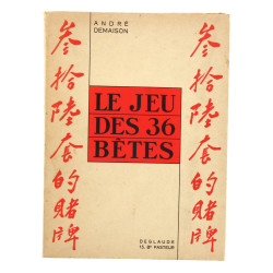 André DEMAISON "Le jeu des 36 bêtes" Pa