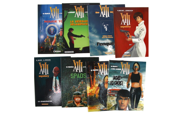 13 BD XIII dont 3 XIII Mystery