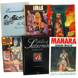 EROTISME - 11 BD souples et rigides pour