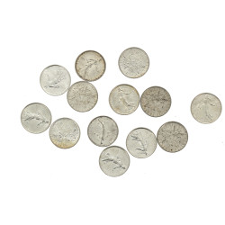 1695 - 1969 - Lot de 12 pièces 1965 et 1