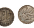 Lot de 2 pièces écus XIXème en argent 18