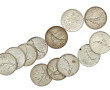 1966 - Lot de 12 pièces de 5 francs arge