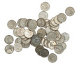 1960 - Lot de 55 pièces de 5 francs arge