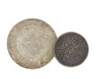 Lot de 2 pièces en argent : 1 pièce de 5