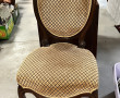 Chaise ancienne en bois de merisier vern