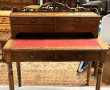 Petit bureau à gradin en bois et plateau
