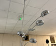 Lampadaire déporté à 5 bras de lumière, 
