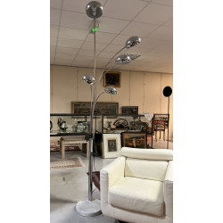 Lampadaire déporté à 5 bras de lumière, 
