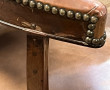 Fauteuil de bureau XIXème en acajou, dos