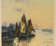 Alphonse LAFITTE (1863-1936) "Marine au 