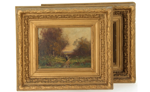 Georges LORIN (1849-1927) "Paysages de c