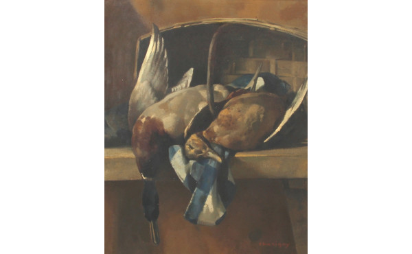 André CHARIGNY (1902-2000) "Les deux can