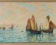 Alphonse LAFITTE (1863-1936) "Marine au 