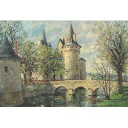 Émile SAUDEMONT (1898-1967) - Lot de 2 h