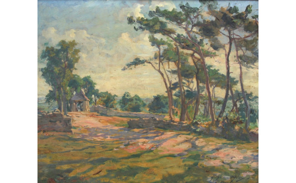 Arthur MIDY (1887-1944) "Ste Barbe, Le F