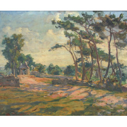 Arthur MIDY (1887-1944) "Ste Barbe, Le F
