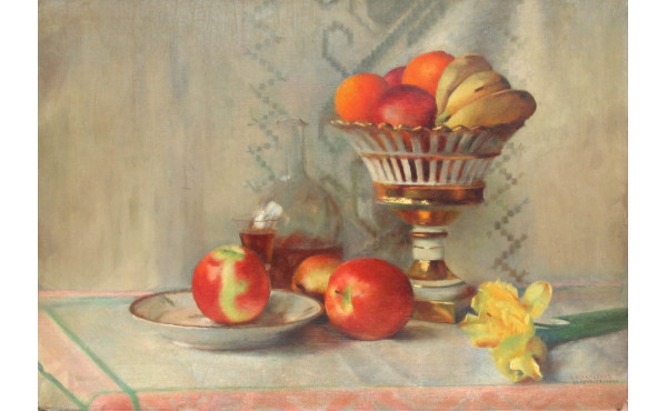 Sacha LEROY (1909-1972) "Nature morte à 