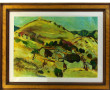 Jean-Marie MARTIN (1922-2012) "Village d