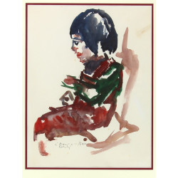 Isaac CELNIKIER (1923-2011) "Enfant assi