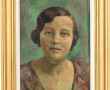 LESAGE (Xxème) "Portrait de femme", huil
