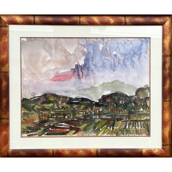 Isaac CELNIKIER (1923-2011) "Paysage du 