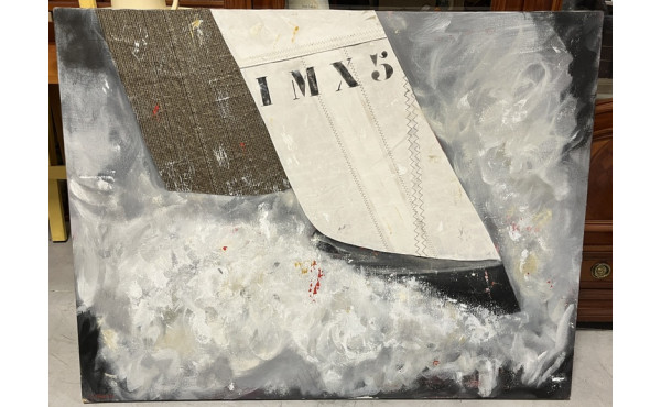 Zaza MINSSEN (Xxè-XXIè) "Voilier en mer 