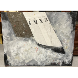 Zaza MINSSEN (Xxè-XXIè) "Voilier en mer 