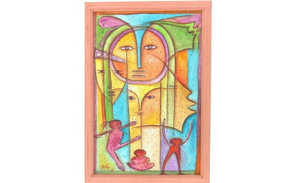 Ecole Haïtienne (Xxème) "Personnages col