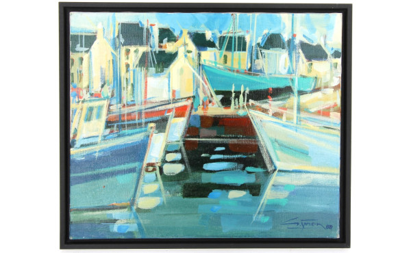 TYMEN (Xxe) "Port de Lechiagat", huile s