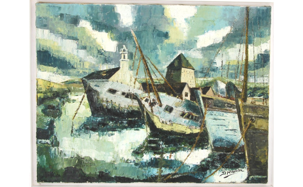 D. NEDELEC Xxe "Le port de Camaret", hui