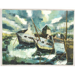 D. NEDELEC Xxe "Le port de Camaret", hui