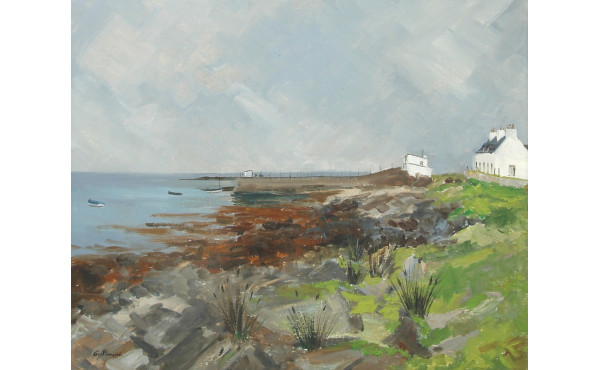 Guy PENNAMEN (1932-2022) "Paysage aux Gl