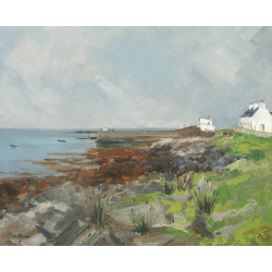 Guy PENNAMEN (1932-2022) "Paysage aux Gl