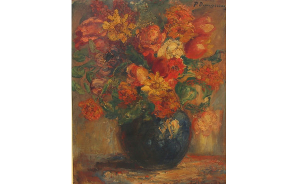 Paul DANGMANN (1899-1974) "Bouquet de fl