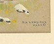 Marie-Anne LANSIAUX (?-1991) "Paysage du