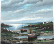 Robert MOGISSE (1933) "Marine à marée ba
