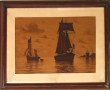 Charles MOOTZ (1889-1944) "Marine à Rosc