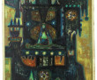 Marcel MILES (Xxème) "La Piétà", huile s