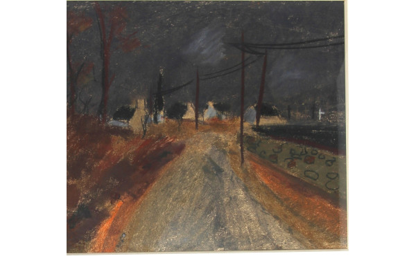 Alexandre MINGUET (1937-1996) "L'entrée 