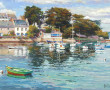 Henri LE GOFF "Le port de Saint-Marine" 