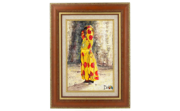 Yves DONVAL (Xxème) "Un rayon de soleil"