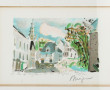 Alexandre MINGUET (1937-1996) "La place 
