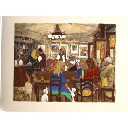 Lot de 3 lithographies : 1) Marko STUPAR