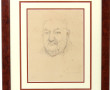 Emile COMPARD (1900-1977) "Portrait de C