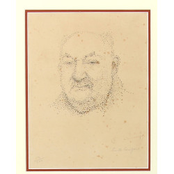 Emile COMPARD (1900-1977) "Portrait de C