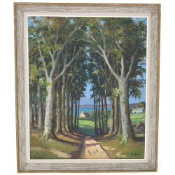 Gaston POTTIER (1885-1980) "Paysage des 