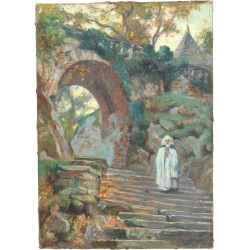 Claude MARKS (act. 1899-1915) "Les escal