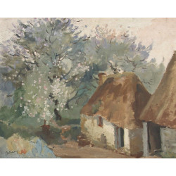 Ecole Xxème "Chaumières en Bretagne", hu