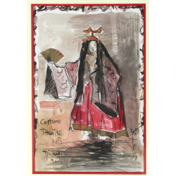 Marco DI NAPOLI (XX-XXI) "Costume de thé